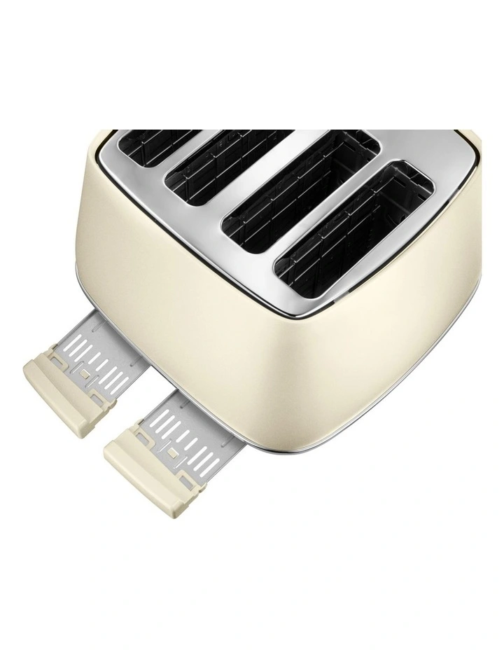 Distinta Perla 4-Slice Toaster in Lemon CTIN4003Y