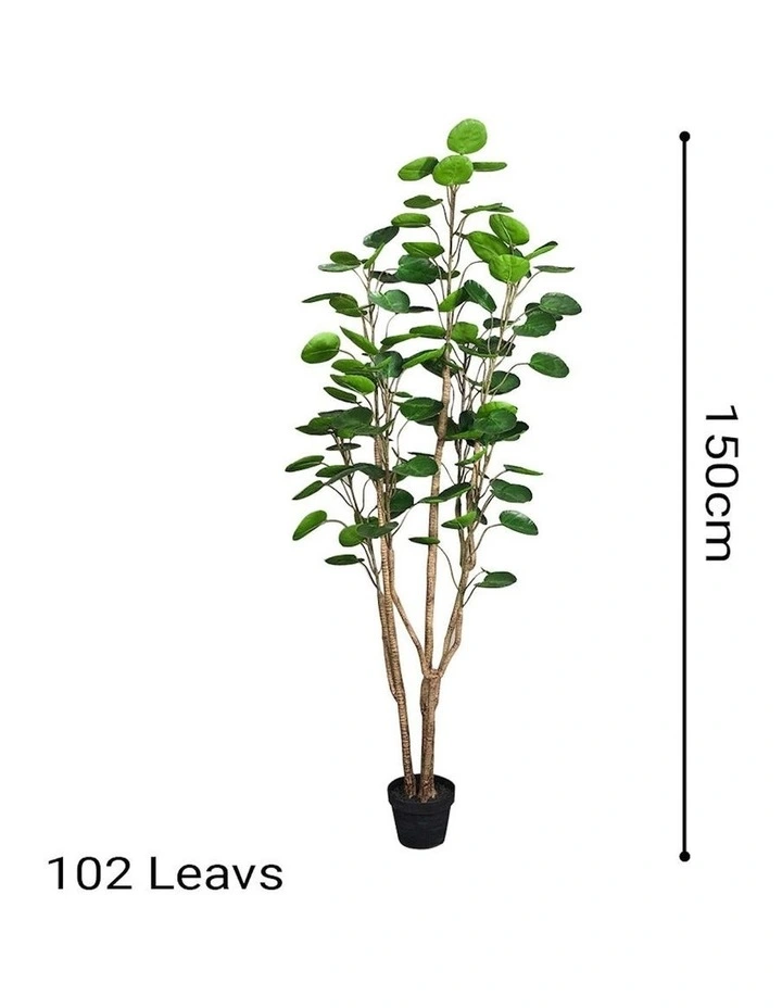Potted Pocket Money Artificial Plant 150cm in Assorted