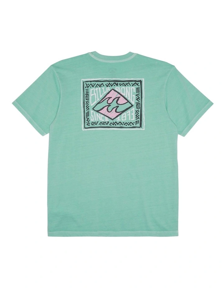 Boxed in T-Shirt in Coastal Blue