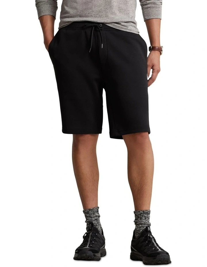 Double-Knit Short in Black