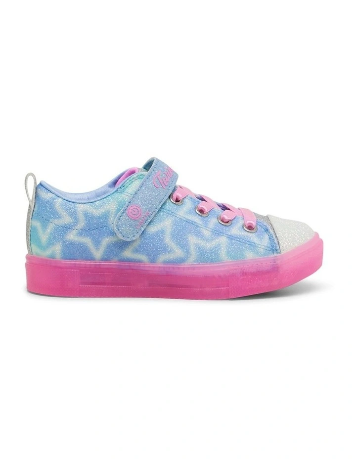 Twinkle Toes Dreamsicle Sneakers in Lt Blue