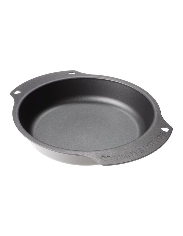 Quenched Lightning Pan Dual-Handle 24cm in Black