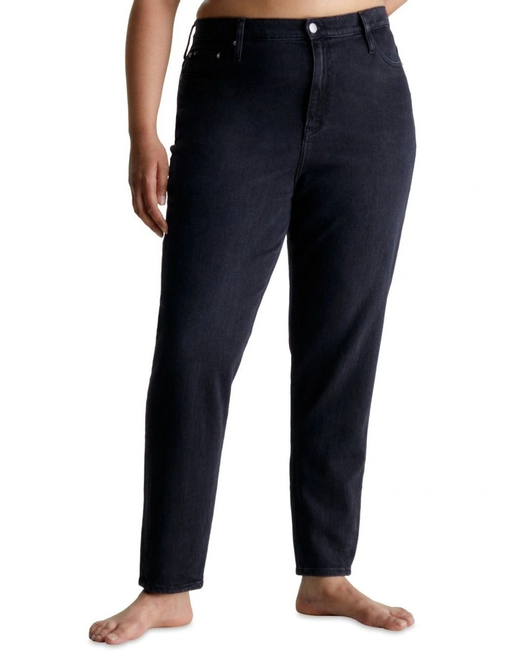 Mom Jean in Black