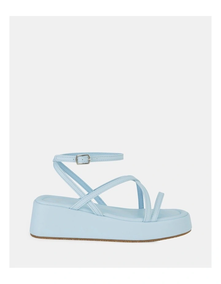 Whitley Wedge in Soft Blue