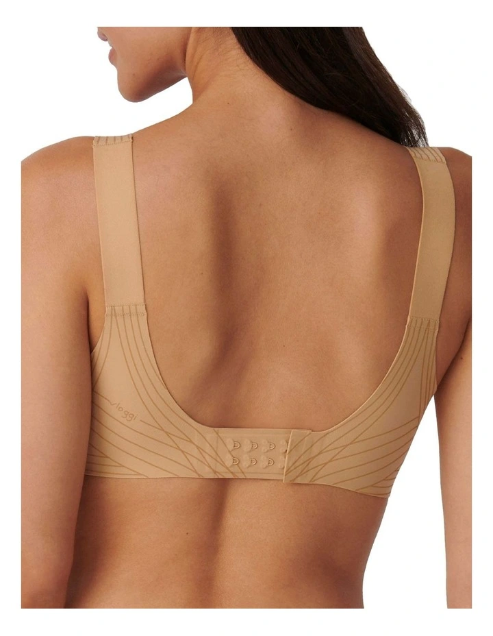 Zero Feel Wirefree Padded Bra Cognac Caramel
