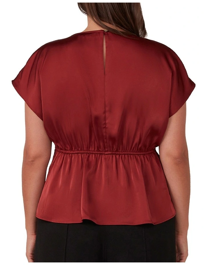 Retreat Blouse in Orange