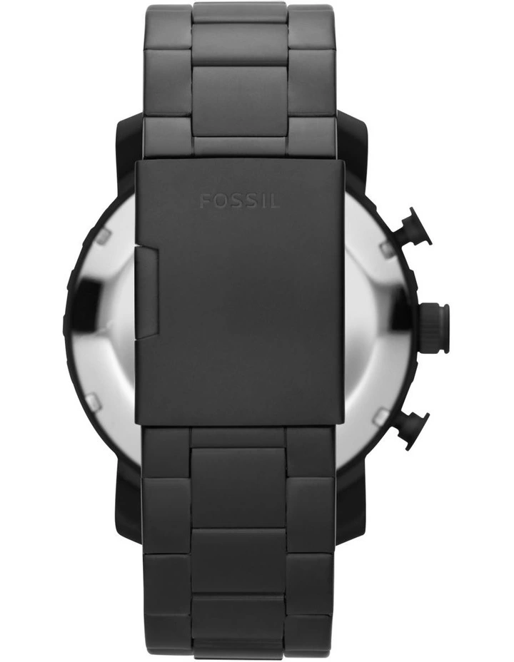 Nate Black Chronograph Watch