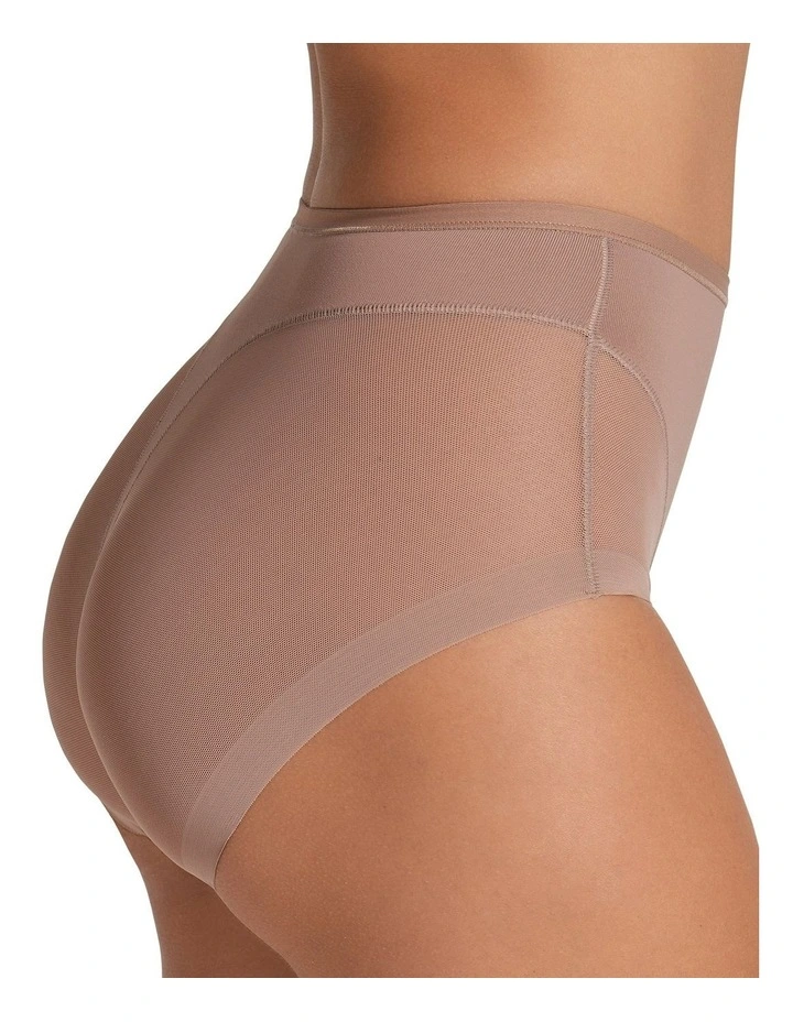 Truly Undetectable Comfy Sheer Shaping Brief in Nude