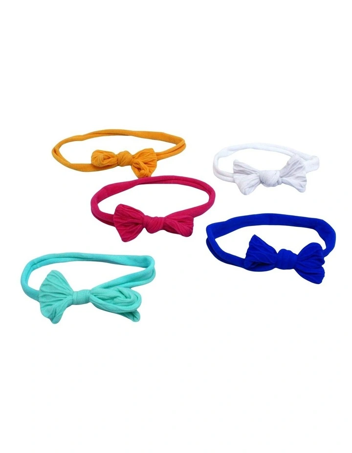 Soft Hair Wrap 5 Pack in Multi