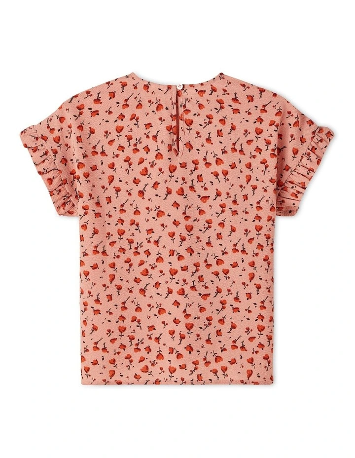 Hanah Top in Rose Tan
