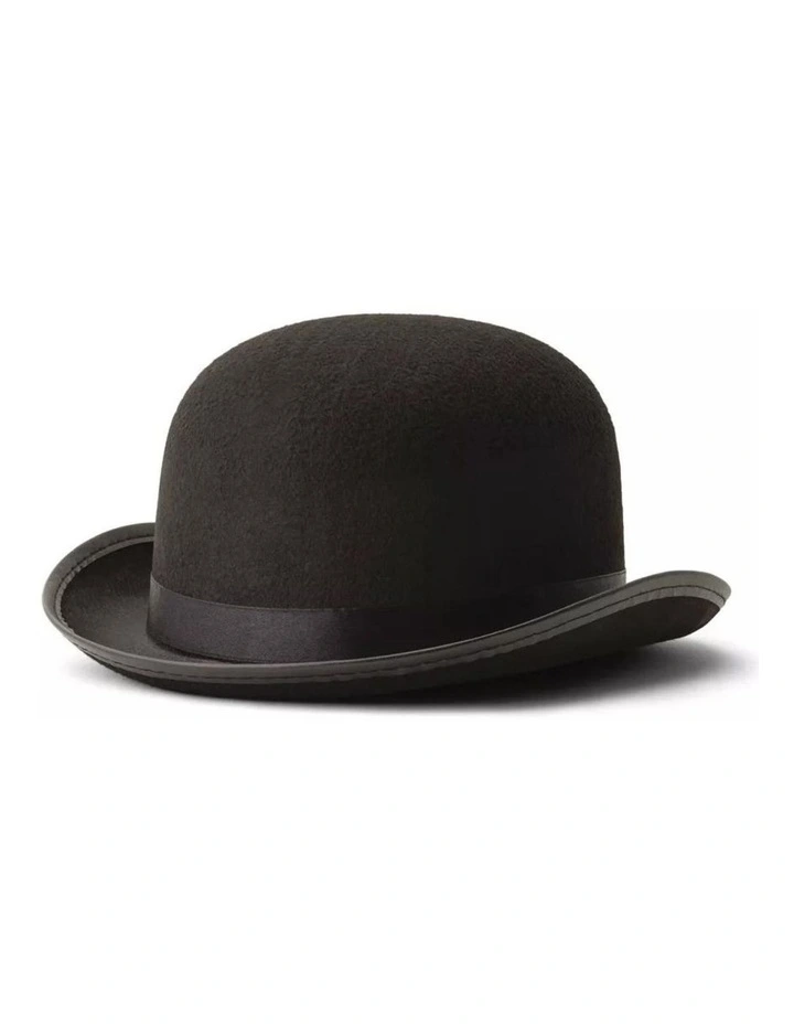 6 Bowler Hat in Black