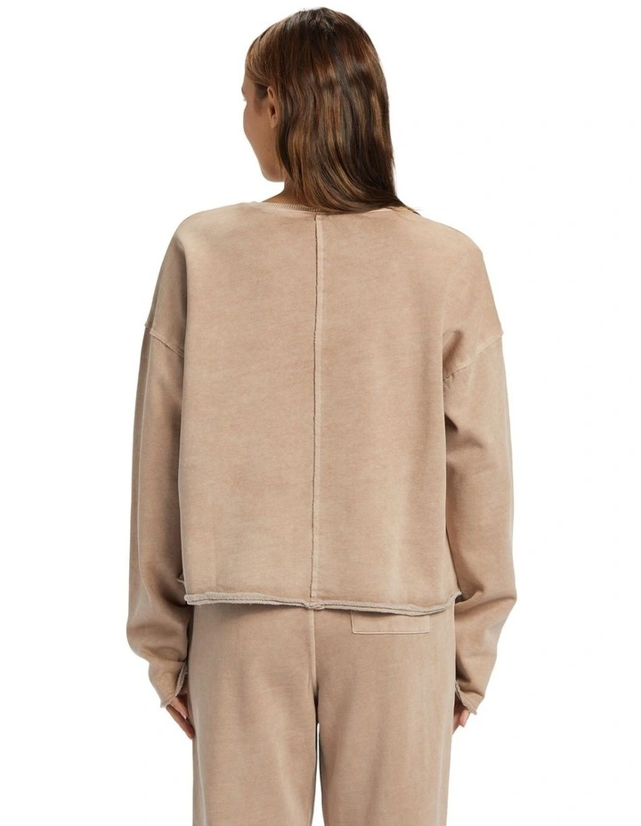 Doheny Pullover Pocket Sweatshirt in Root Beer