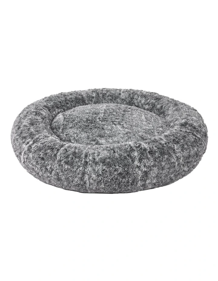 Human Size Pet Bed Calming Matress in Charcoal