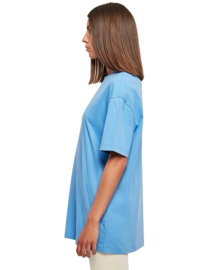 Oversized Boyfriend Tee in Horizon Blue