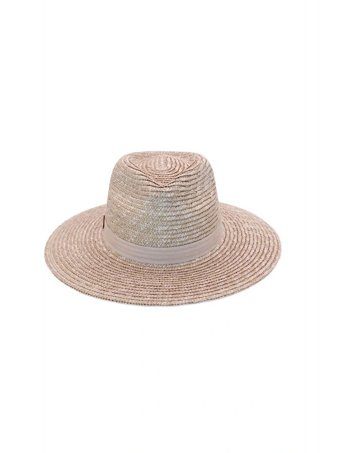 Bologna Fedora Hat in Bisque