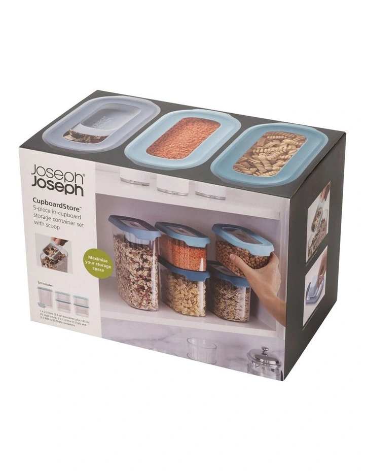 CupboardStore 5 Piece Food Storage Set Opal