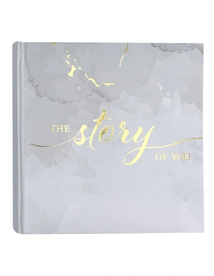 Story Candy Photo Album 200 Photo Capacity in Grey