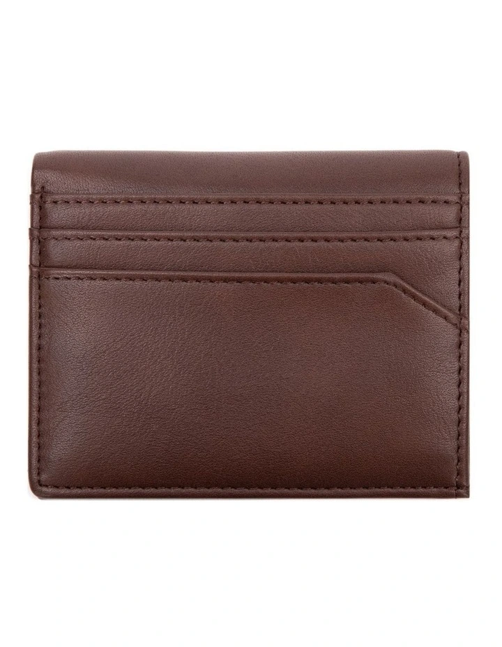 Broome Vegan Minimalist Unisex Wallet in Brown