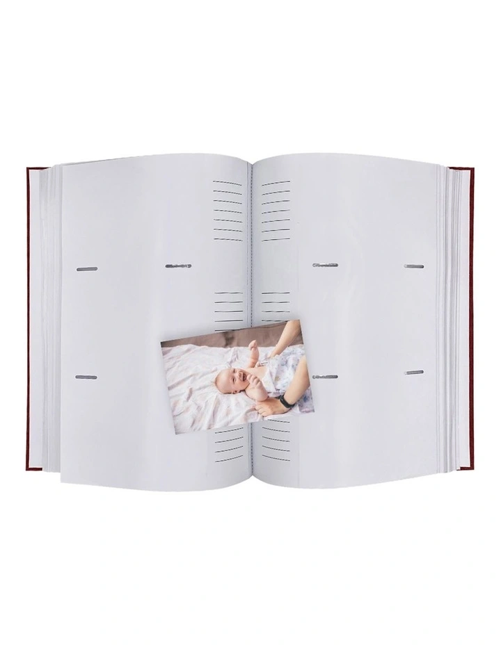 Concerto Photo Album 300 Photo Capacity in Red