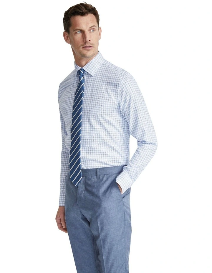 Beckton Check Shirt in Blue