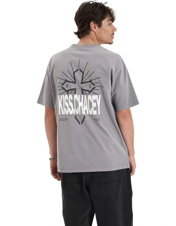 Luminary Heavy Box Fit Tee in Grey