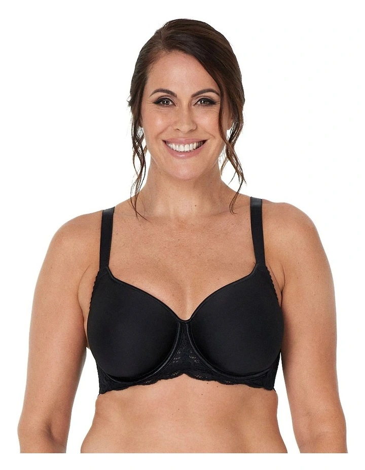 Lace Perfect Contour Bra in Black
