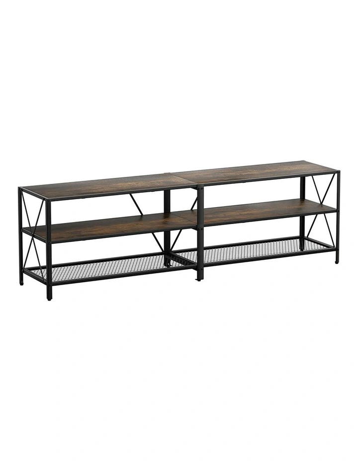 3-tier Storage Shelves Howard Entertainment Unit TV Stand