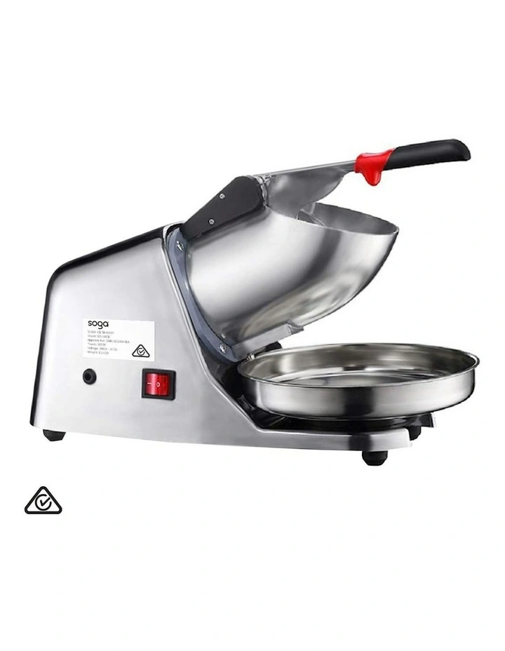 Shaver Electric Stainless Steel Ice Crusher in Silver