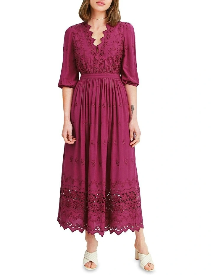 All Eyes On Me Midi Dress