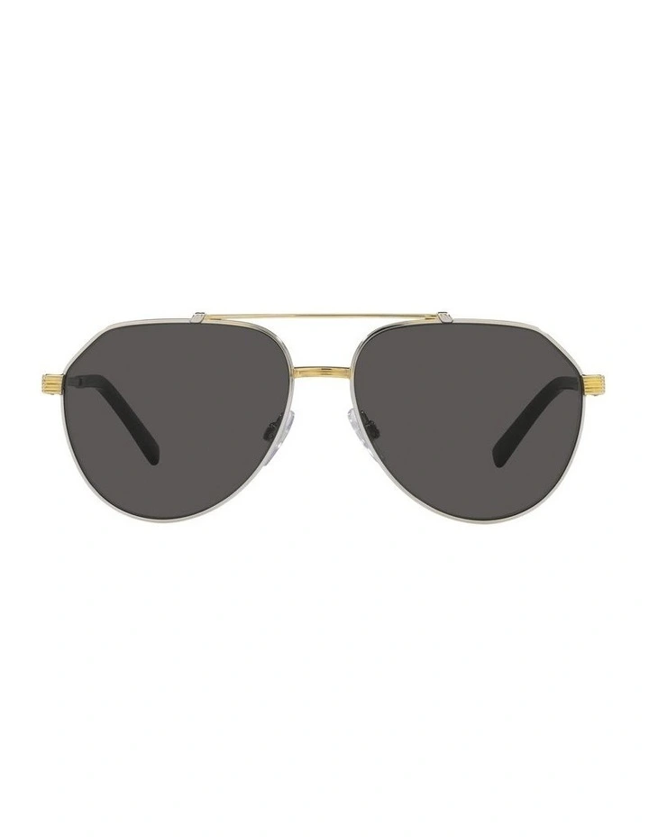 0DG2288 Sunglasses in Silver/Gold