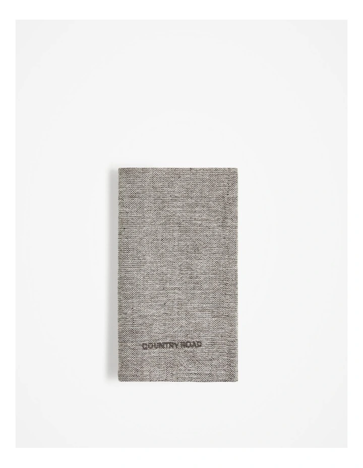 Dana Napkins Pack Of 4 in Grey
