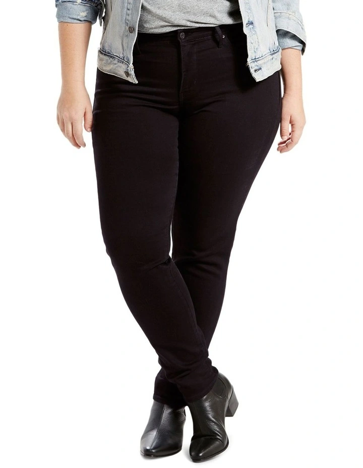 Shaping 311 Skinny Jean (Curve) in Soft Black