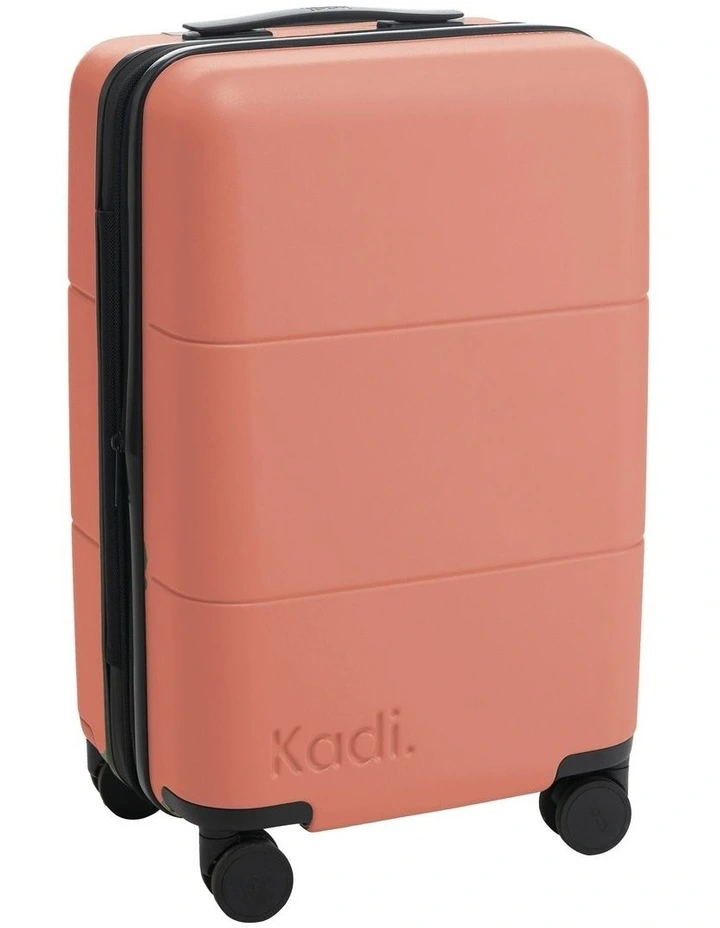 Carry-on Leisure Suitcase 55cm in Burnt Coral