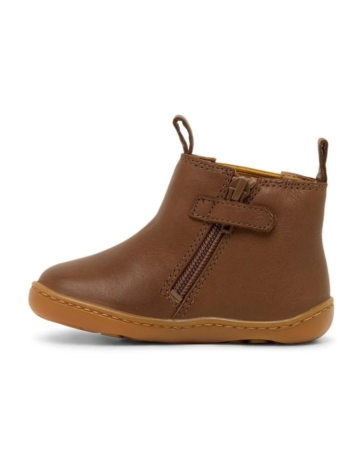Peu Cami Gusset Infant Boots in Brown