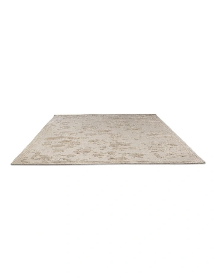 Rye Natural 081901 Rug in Stone