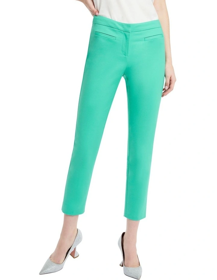 Alana Welt Pocket Pant in Evergreen