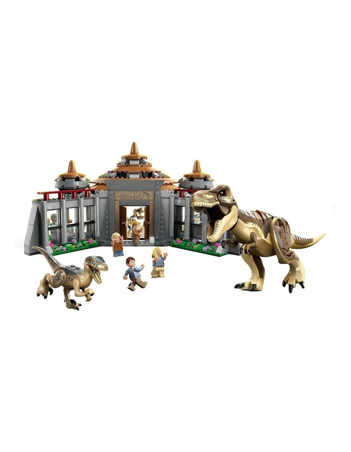 Jurassic Park Visitor Centre T Rex & Raptor Attack 76961