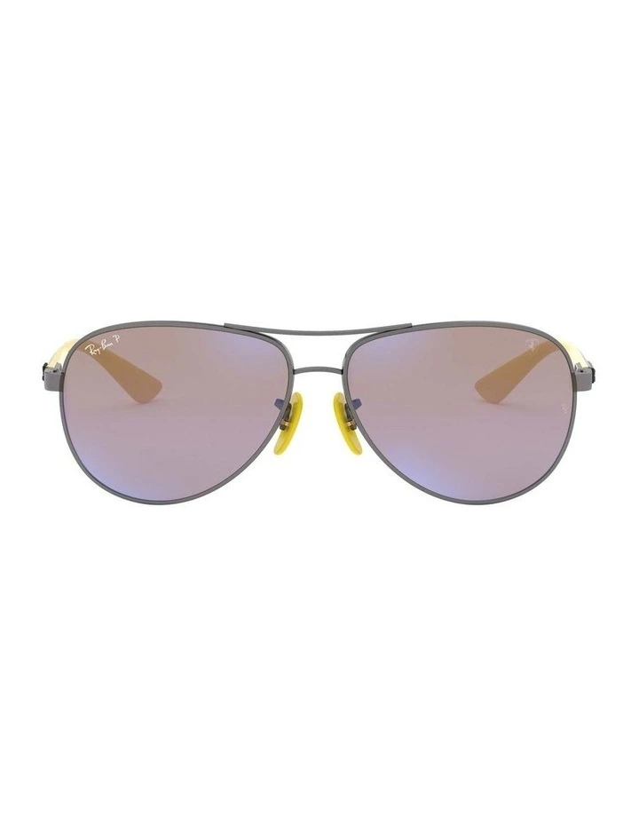 RB8313M Scuderia Ferrari Grey Polarised Sunglasses