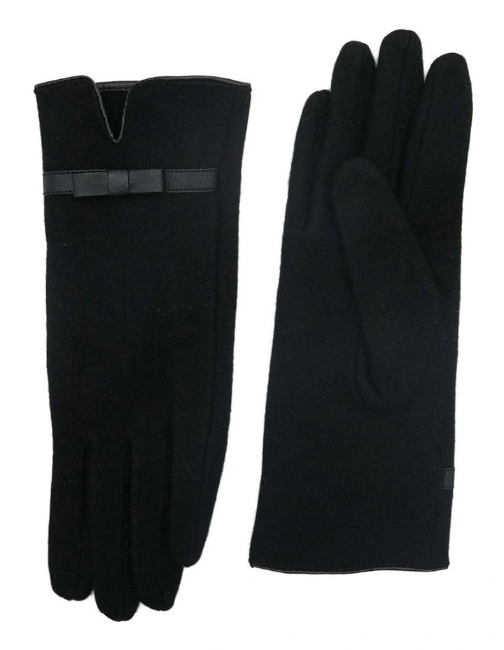 Rosetta Gloves in Black