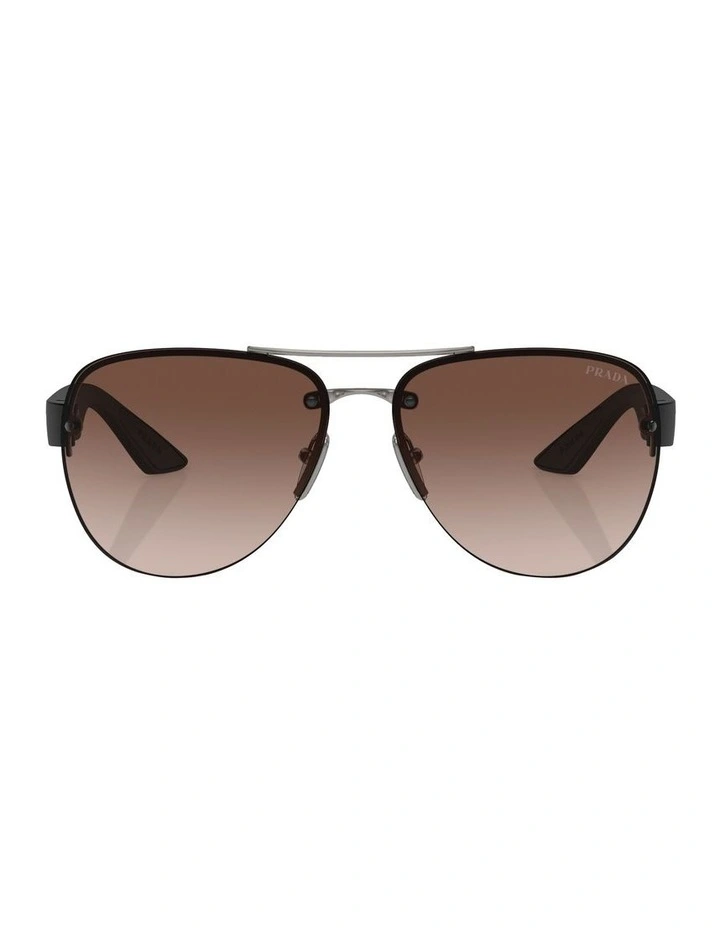 PS 55YS Sunglasses in Grey