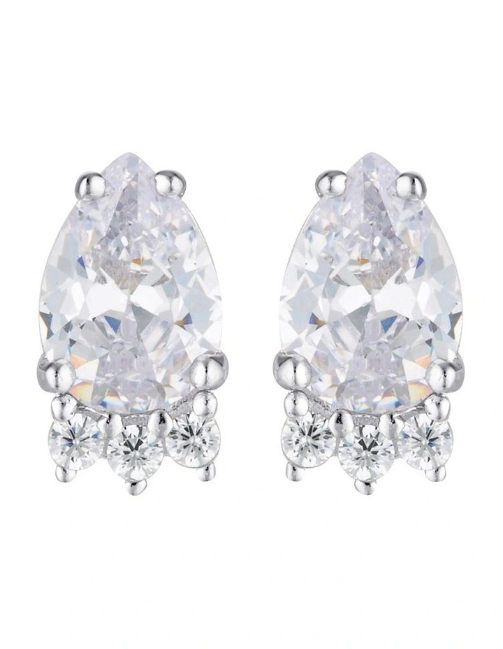 Silver Willow Silver Stud Earrings