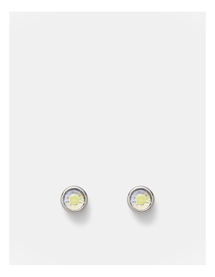 Orbit Stud Earrings in Crystal