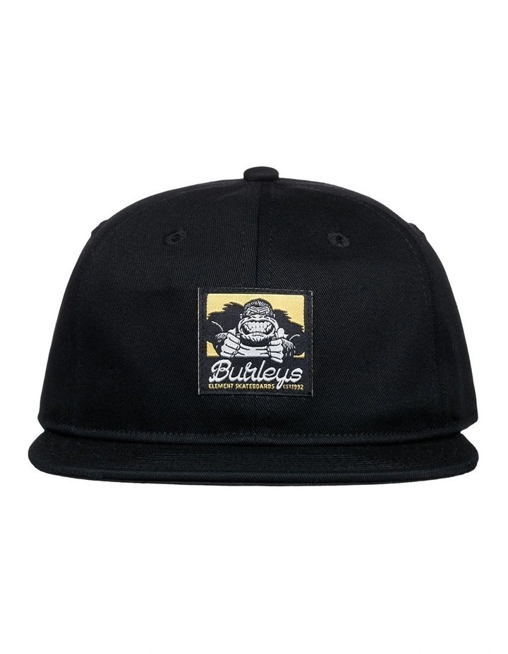 X Burley Pool Baseball Hat in Black