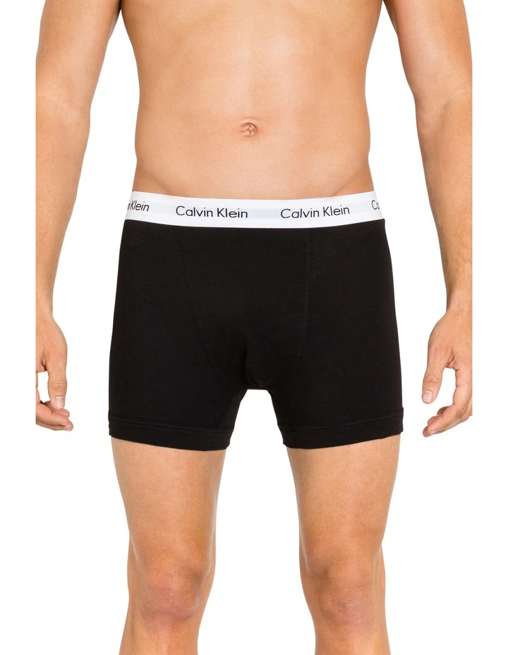Cotton Stretch Trunk 3 Pack in Multi