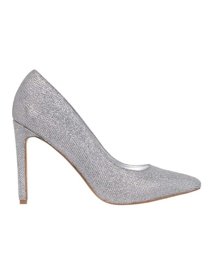 Tatiana Pump Heel in Silver