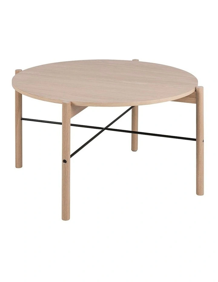 Antal Round Coffee Table 80cm in Oak