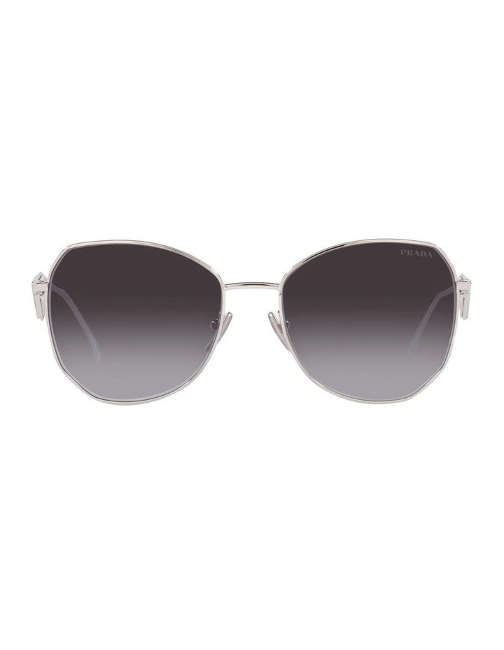 PR 57YS Silver Sunglasses