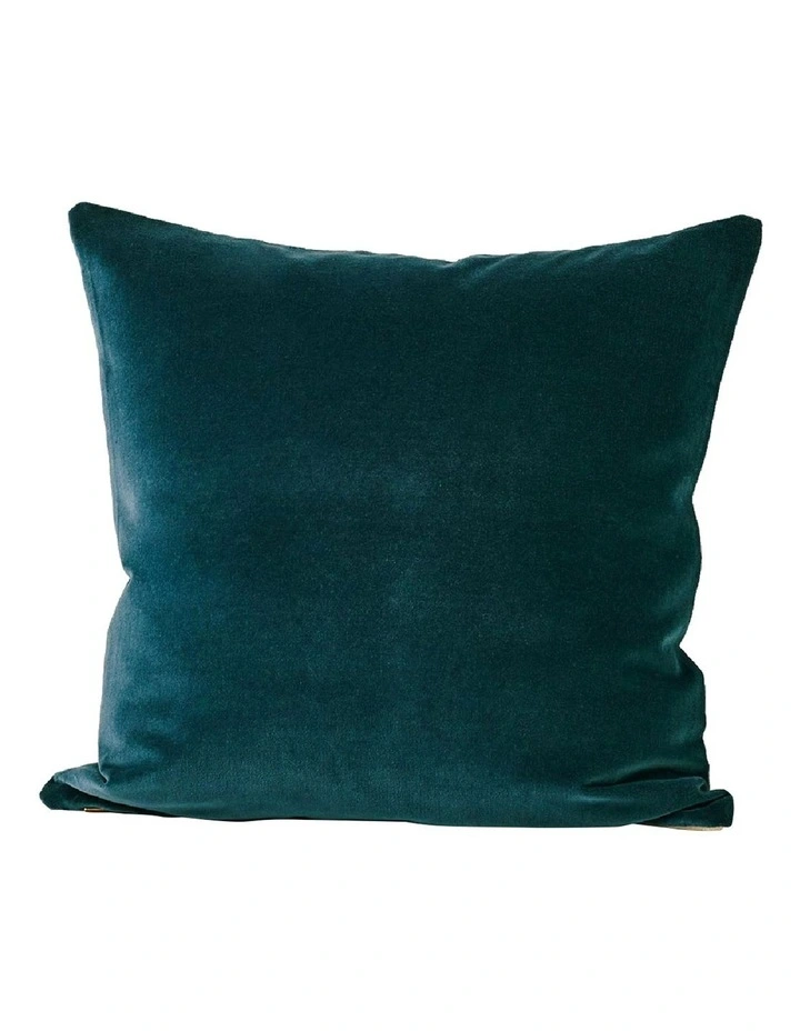 Luxury Velvet Cushion in Indian Teal