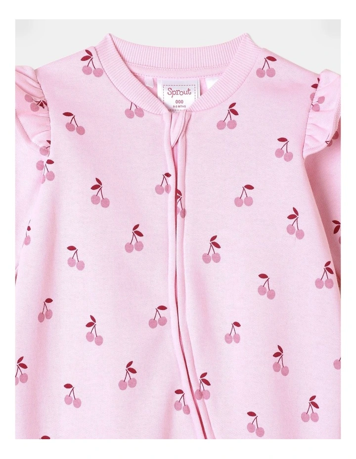Fleece Coverall in Pink