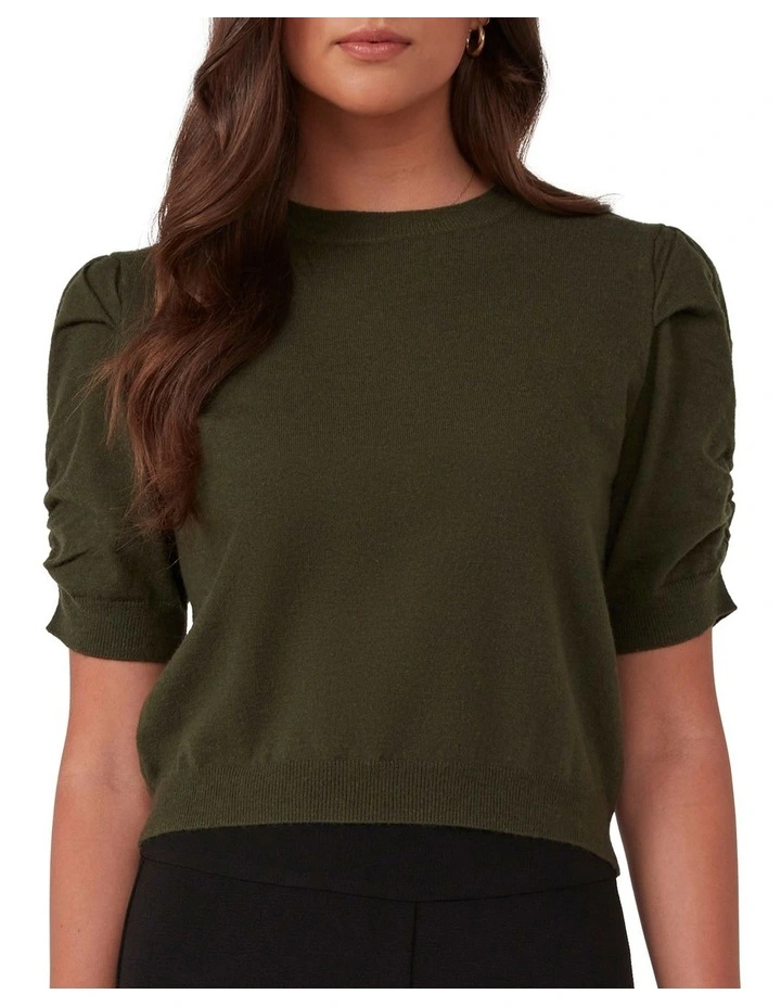 Bacchus Knit Jumper in Olive